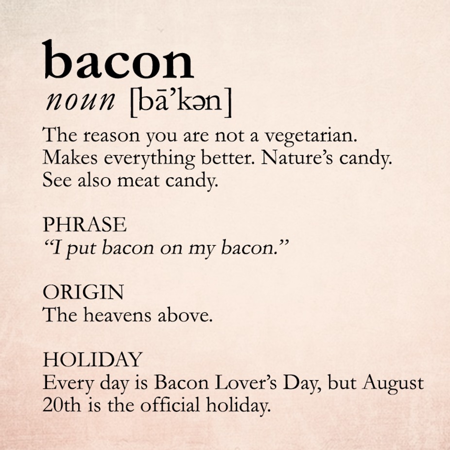 National Bacon Lovers Day event photo