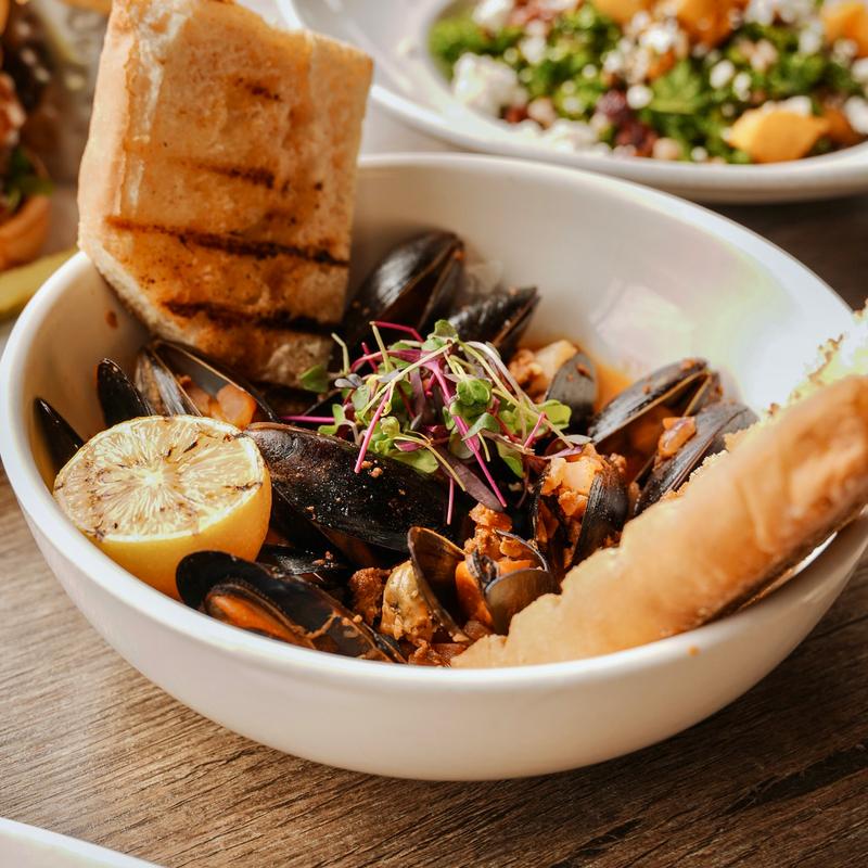 CHORIZO AND MUSSELS photo