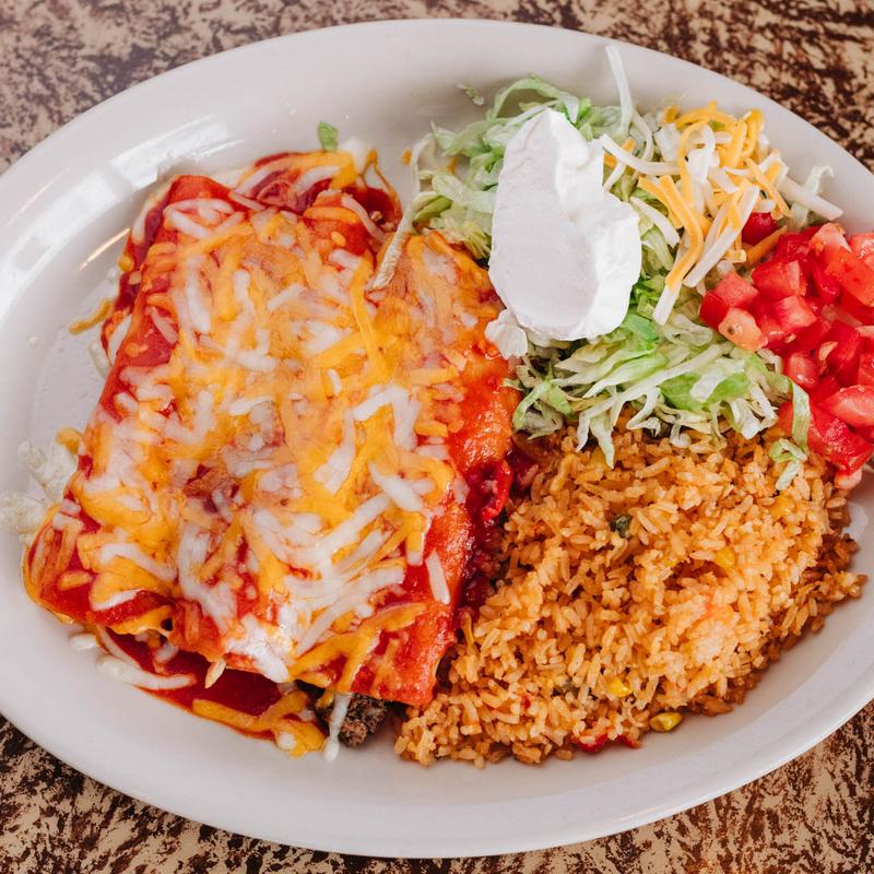 menu item 8 of 9, Enchiladas Del Rodeo