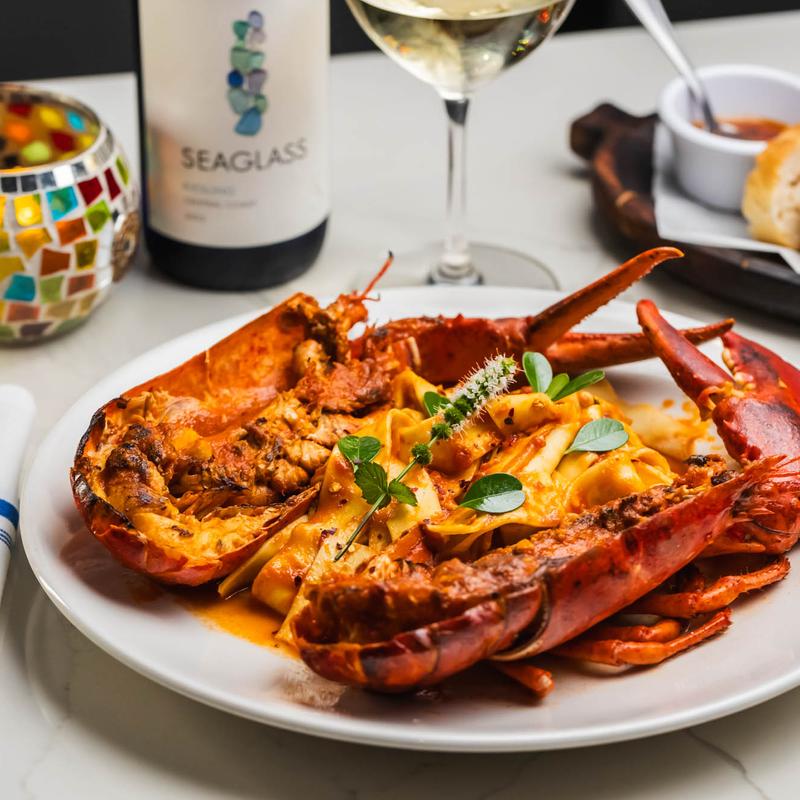 Fresh Pappardelle & Whole Maine Lobster photo