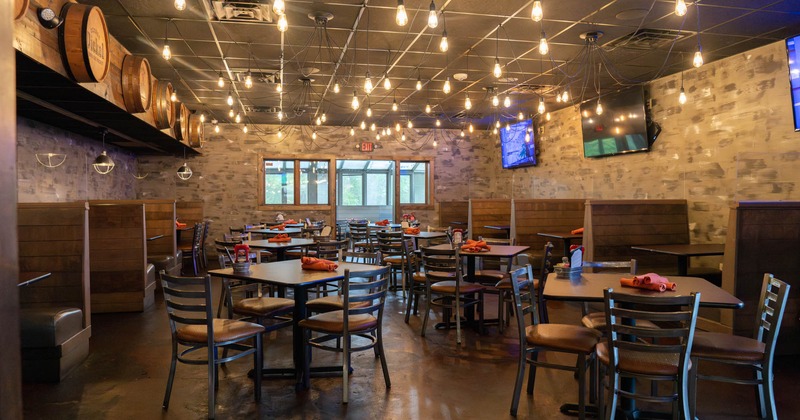 Interior, dining area
