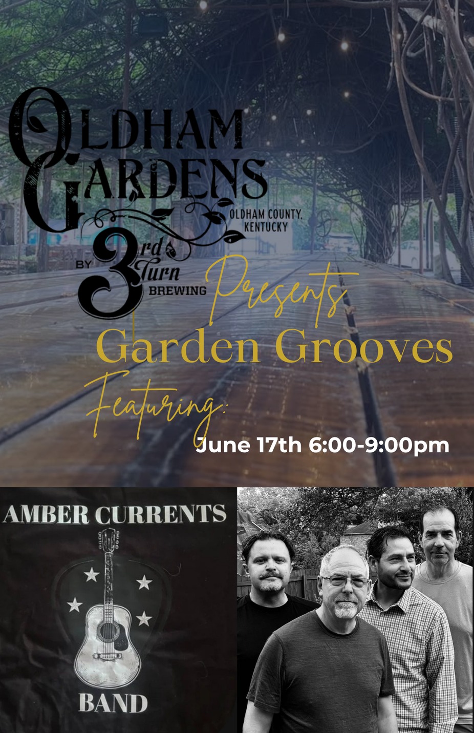 Garden Grooves featuring The Amber Currents Band event photo