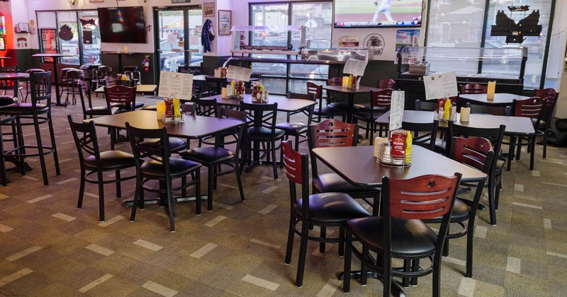 Interior, dining area