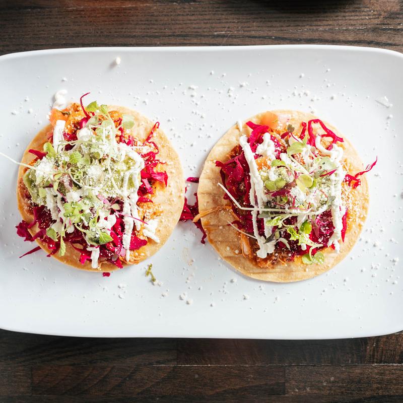 Shredded Chicken Tostada photo