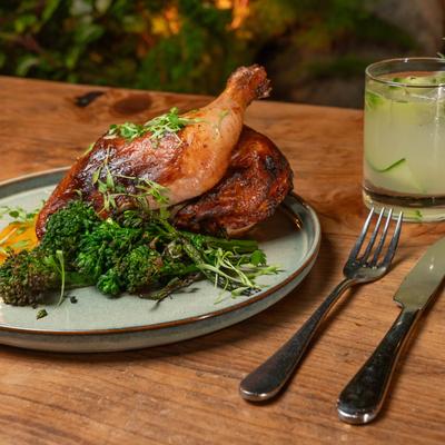 Organic Half Roast Chicken.