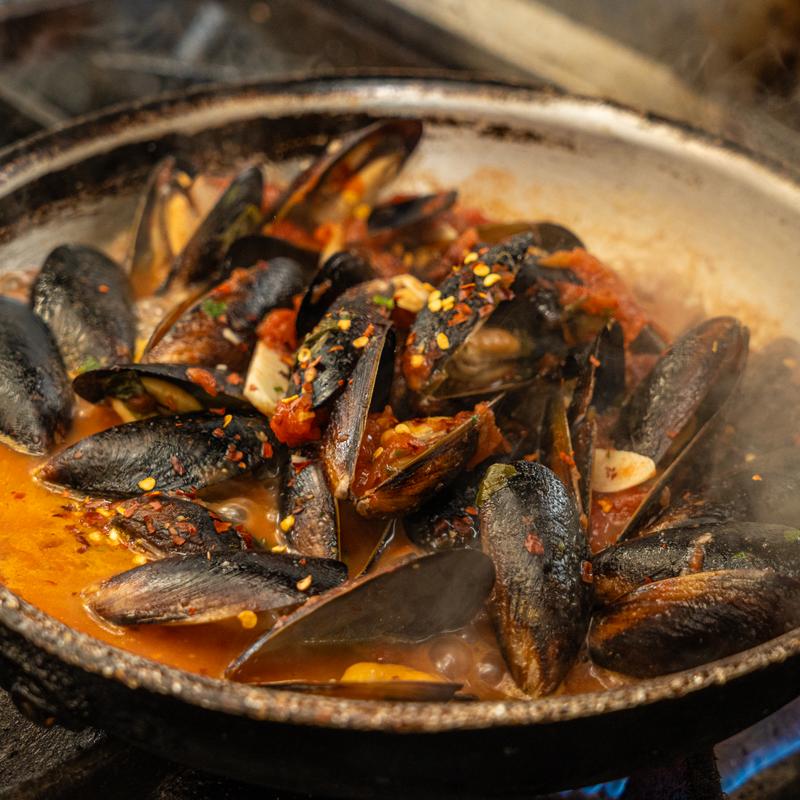 menu item 4 of 21, Mussels