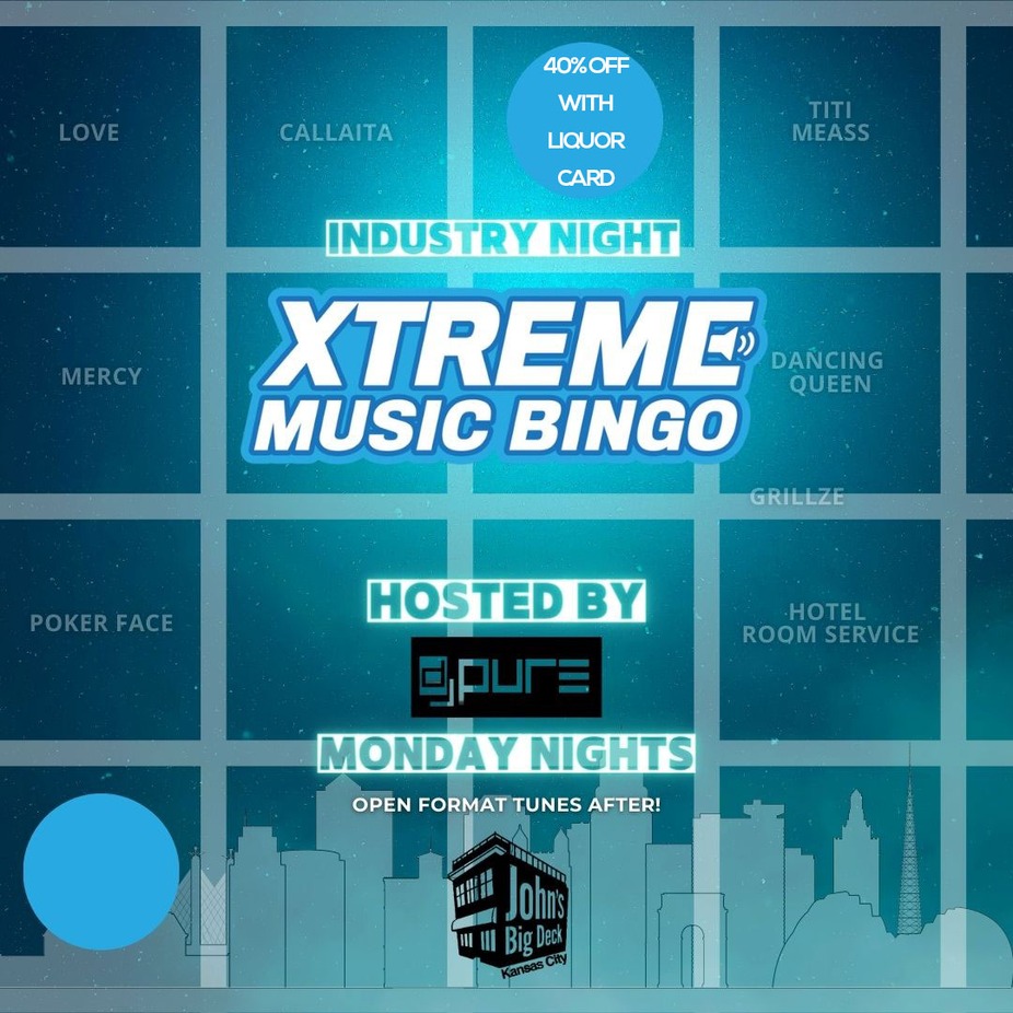 Xtreme Music Bingo event photo