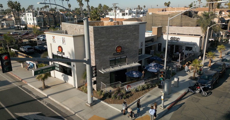 The restaurant's exterior