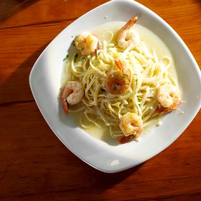 Shrimp Scampi.