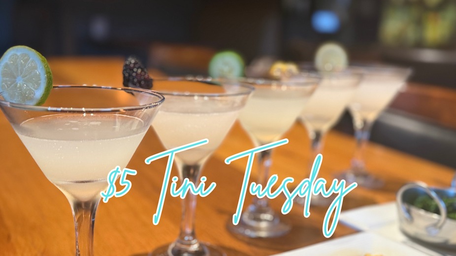 Tini Tuesdays at Verf’s Grill & Tavern event photo