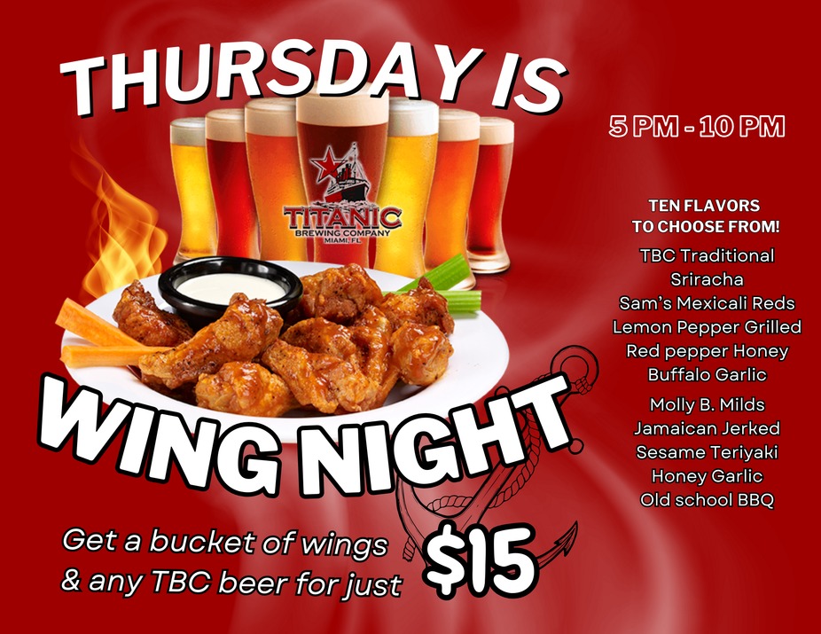 #special_event THURSDAYS IS WING NIGHT 🍗 event photo