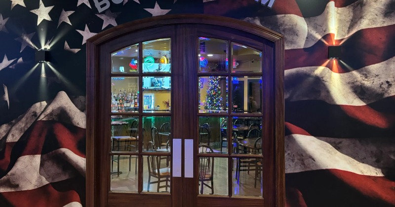 The interior of the venue