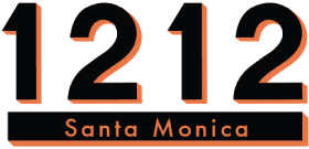 1212 Santa Monica logo scroll