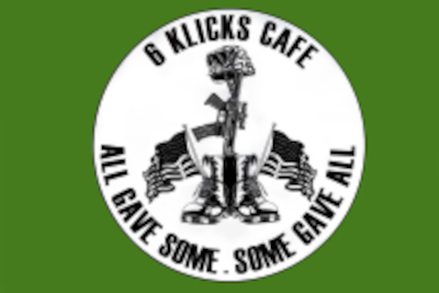 6 Klicks Cafe logo scroll