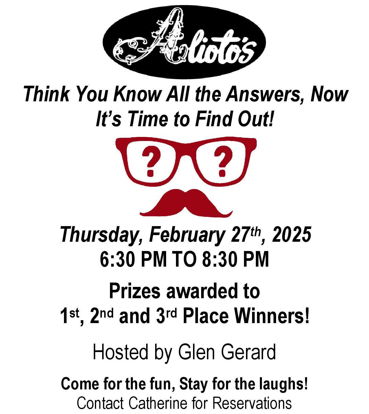 Trivia Night in February