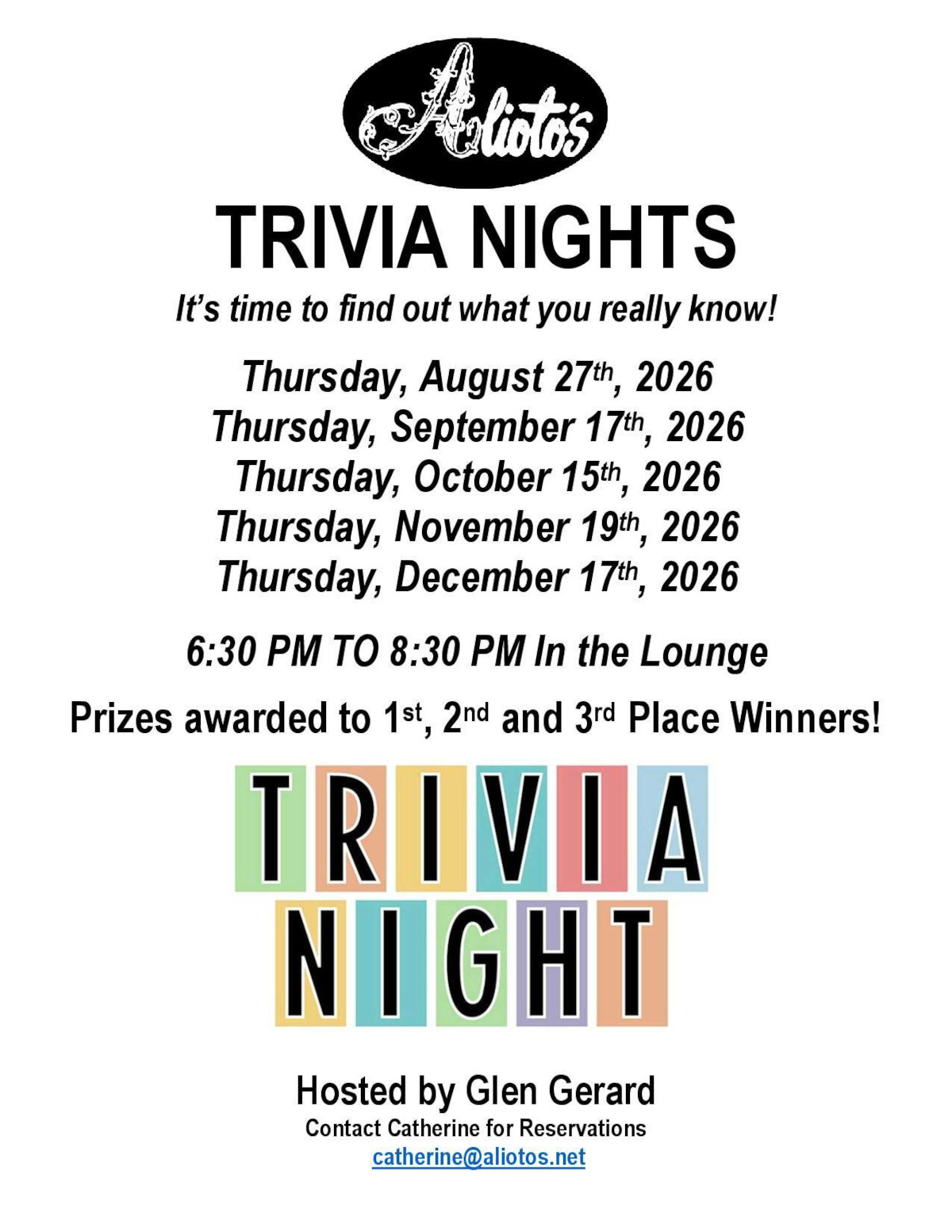 Trivia Nights