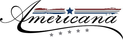 Americana Restaurant logo scroll