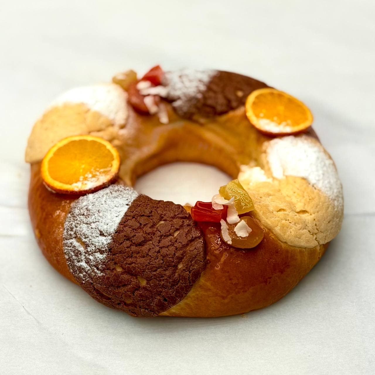 Rosca de Reyes Dulce de Leche Filling