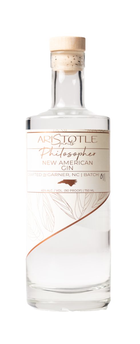 Philosopher gin bottle photo