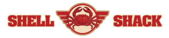 Shell Shack- Arlington logo scroll