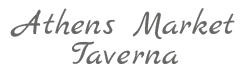 Athens Market Taverna logo scroll