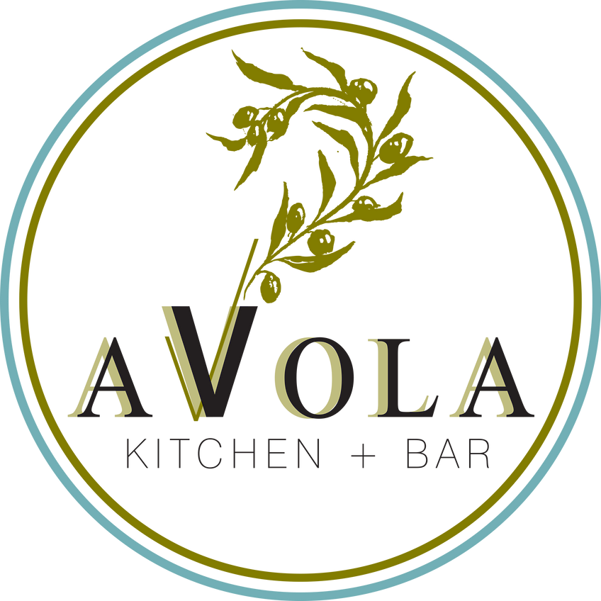 Avola Kitchen and Bar logo scroll