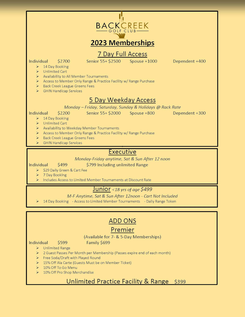 Membership plans and pricing