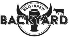 Backyard BBQ & Brew logo scroll