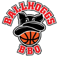Ball Hoggs BBQ logo scroll