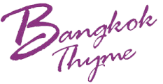 Bangkok Thyme logo scroll