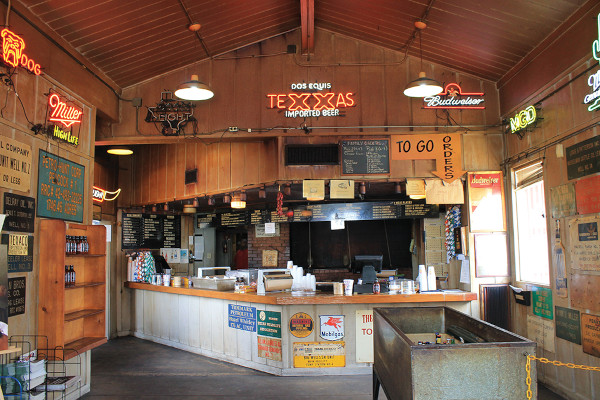 BBQ Station interior