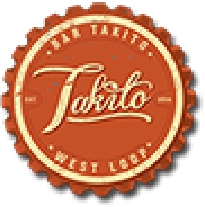 Bar Takito logo scroll