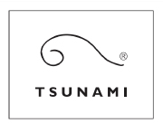Tsunami Baton Rouge logo scroll