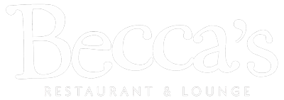 Becca's Restaurant & Lounge logo scroll