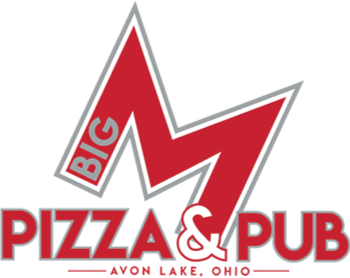 Big M Pizza logo top