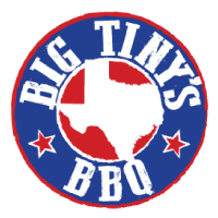 Big Tiny's BBQ logo scroll