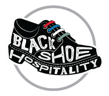 Black Shoe logo