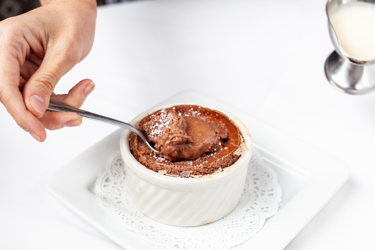 chocolate soufflé