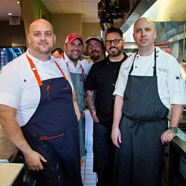 Chefs in the kitchen