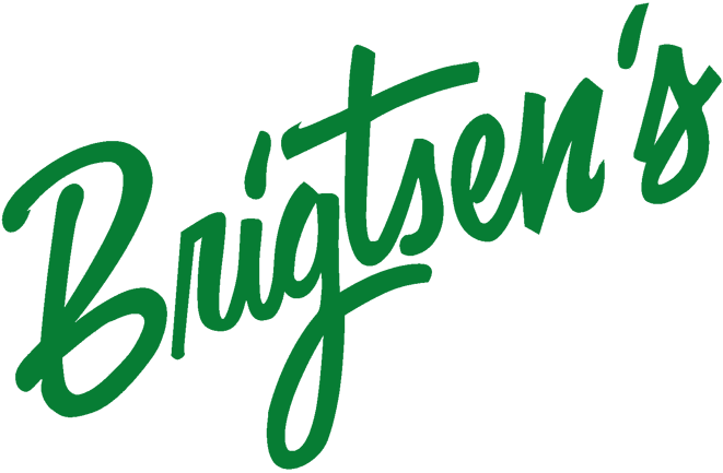 Brigtsen's logo scroll
