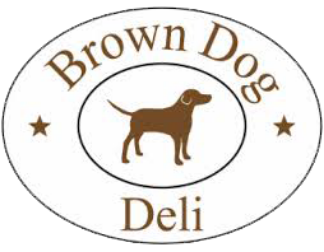 Brown Dog Deli - Broad St. logo scroll