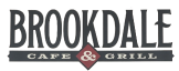 Brookdale Cafe and Grill logo scroll