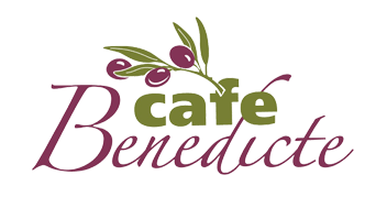 Cafe Benedicte logo scroll