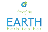 Fresh From Earth Herb & Tea Bar logo scroll