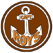 Captain Roys logo scroll