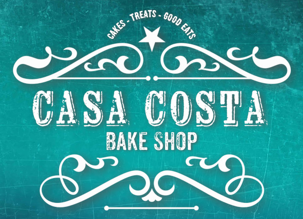 Casa Costa Bake Shop logo scroll