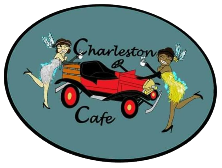 Charleston Cafe logo scroll