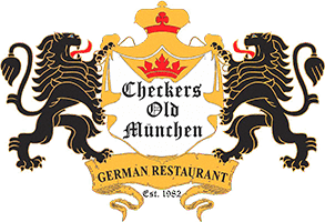 Checkers Old Munchen - Stammtisch logo scroll