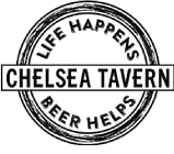 Chelsea Tavern logo scroll