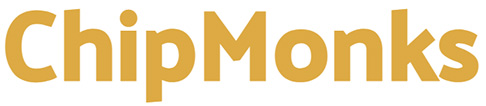 Chipmonks logo scroll